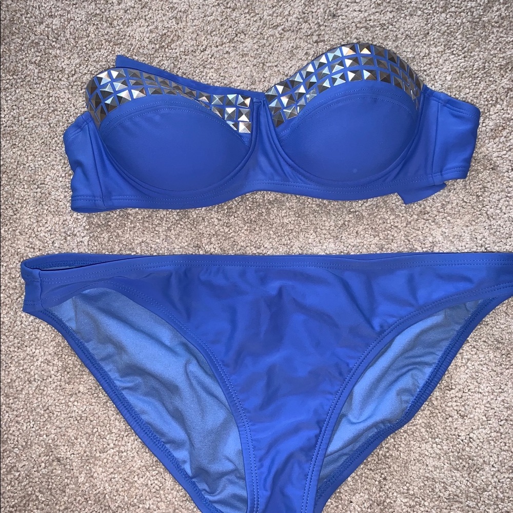 Periwinkle target bikini